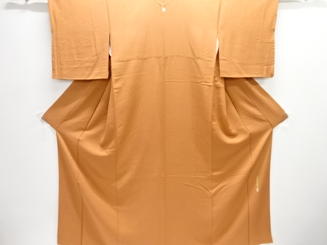 JAPANESE KIMONO / IROMUJI / SILK / PLANT DYED / WEAVE PATTERN / SINGLE CREST